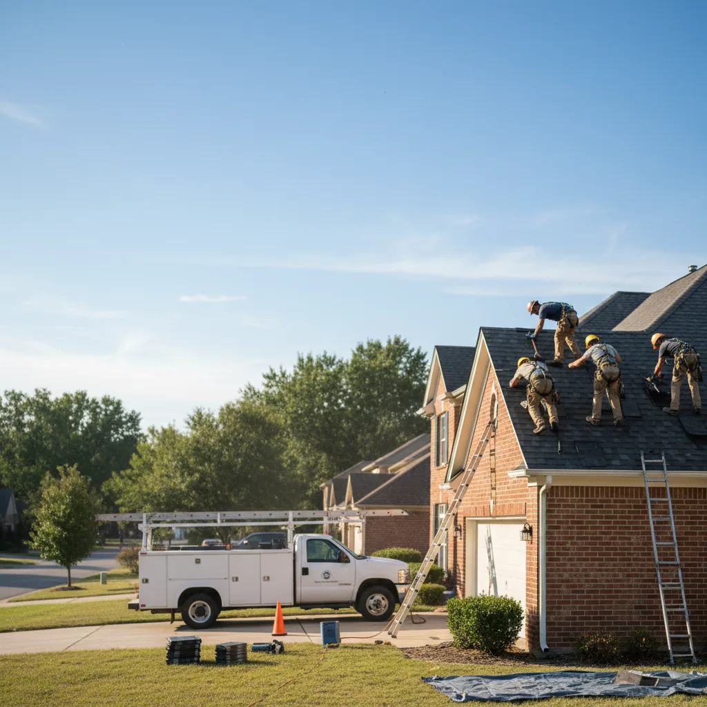Roof Repair in Glade Hill